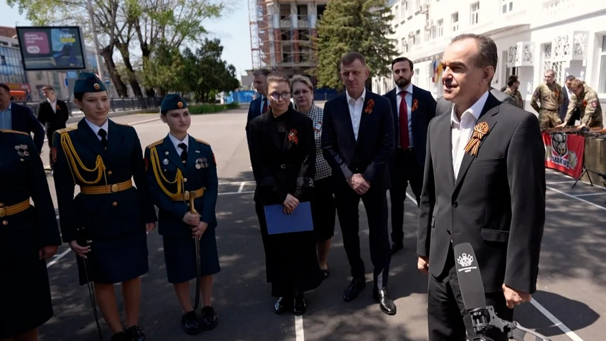 Вениамин Кондратьев посетил штаб «Поста № 1» в Краснодаре
