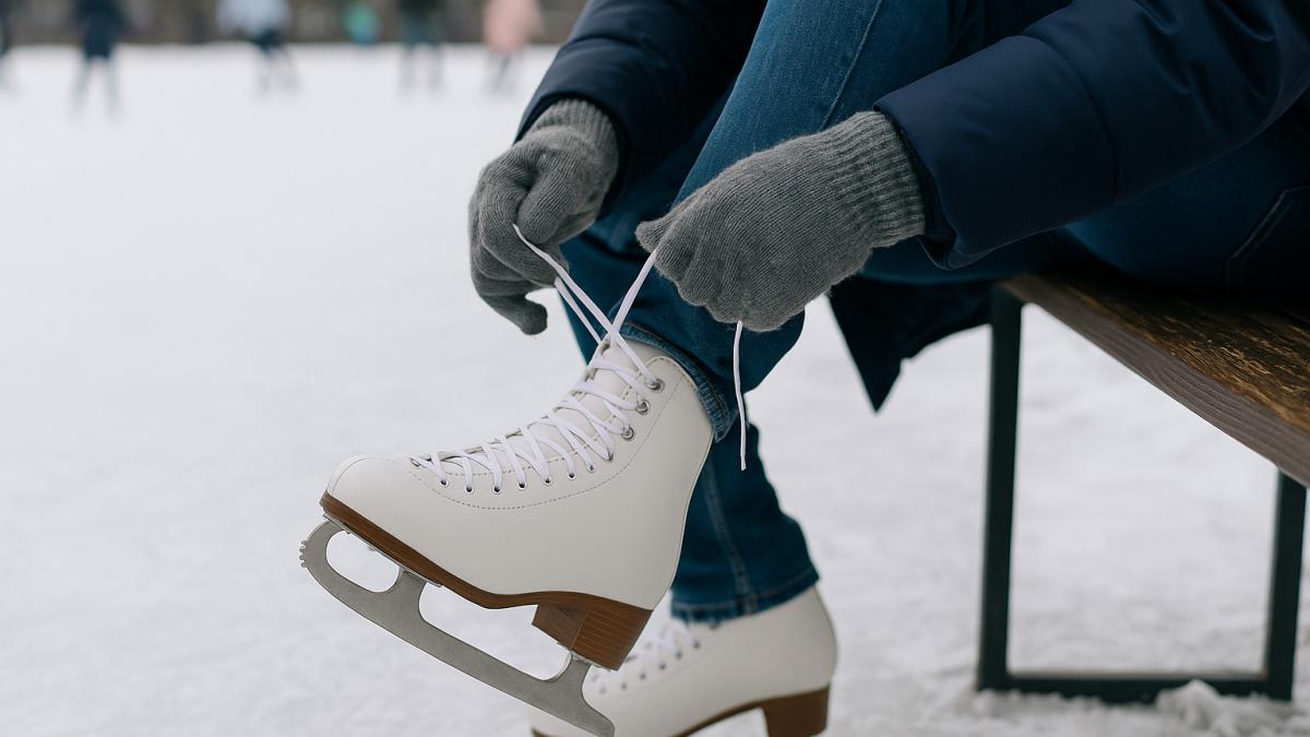 Подготовка к катанию на коньках