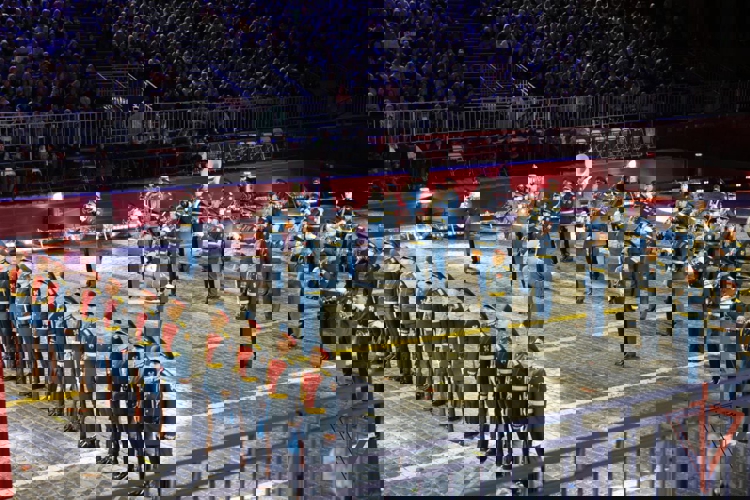 Военные музыканты Росгвардии выступили на открытии XVII Международного военно-музыкального фестиваля «Спасская башня»