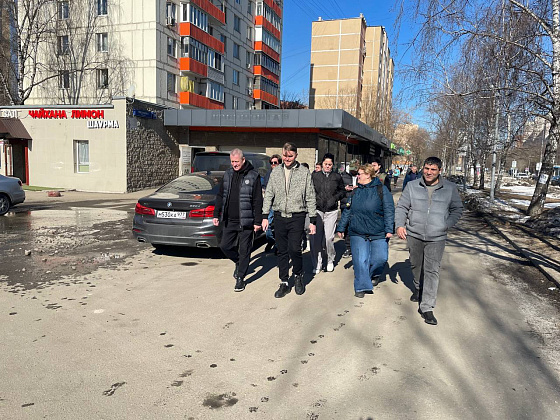 21 марта состоялся традиционный субботний обход территории района