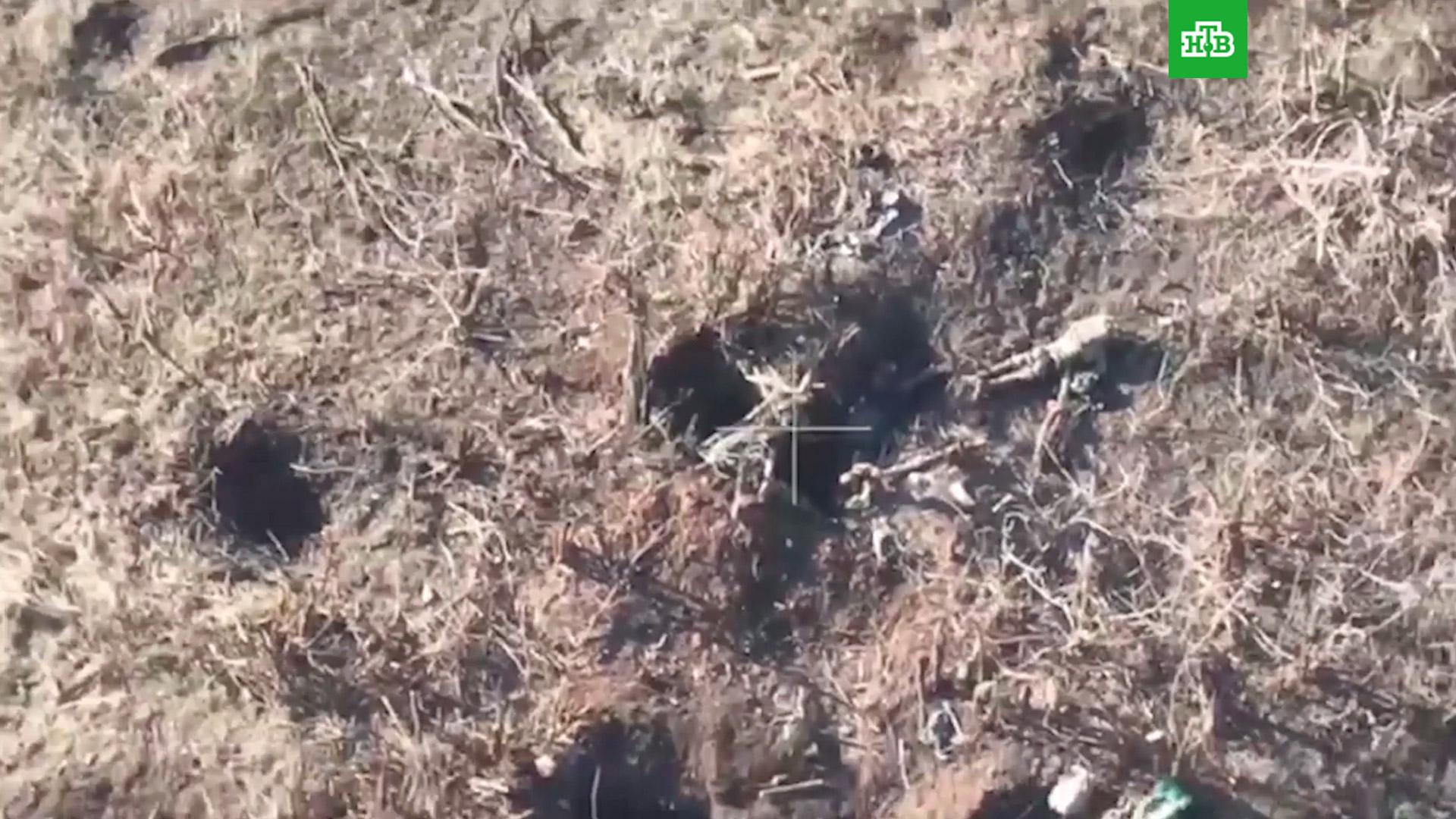 Видео окопы ВСУ после удара солнцепеком.