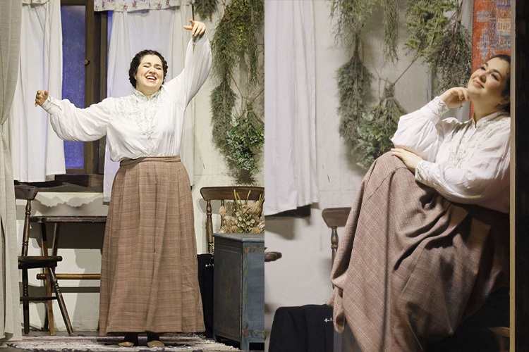 «С первого дня, как я зашла в репетиционный зал, режиссер сразу сказал: „Я слушал записи, которые прислали для отбора солистов. Меня поразил твой голос и то, как ты справилась с этой партией“. В этом ключе у нас шла вся работа»