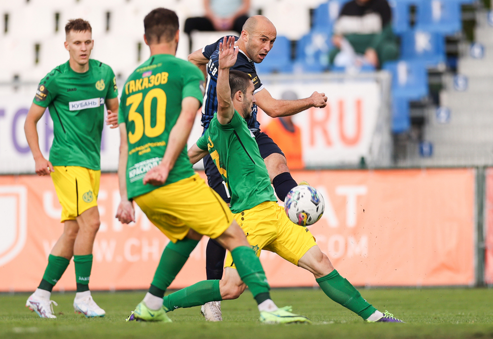 «Кубань» позволила «КАМАЗУ» легко «переехать» себя во втором туре чемпионата страны по футболу в Первой лиге