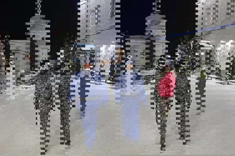 В Татарстане Росгвардия приняла участие в обеспечении безопасности празднования Крещения Господня