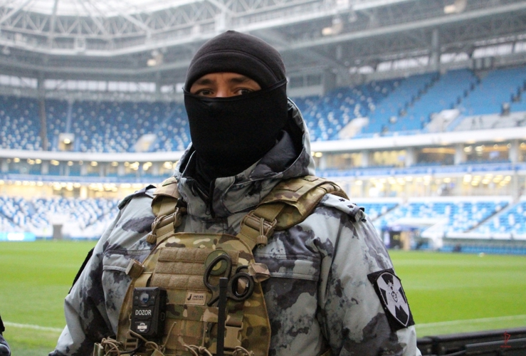 В Калининграде росгвардейцы обеспечили безопасность футбольного матча РПЛ