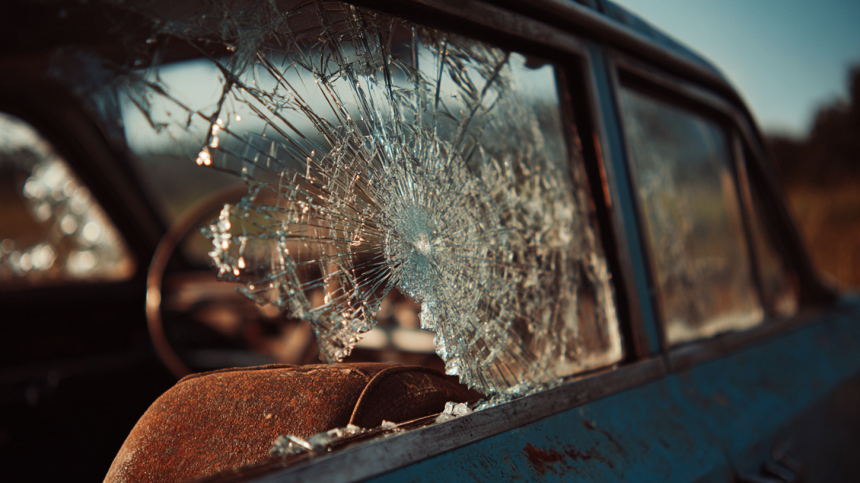 Женщина попала в аварию и исчезла