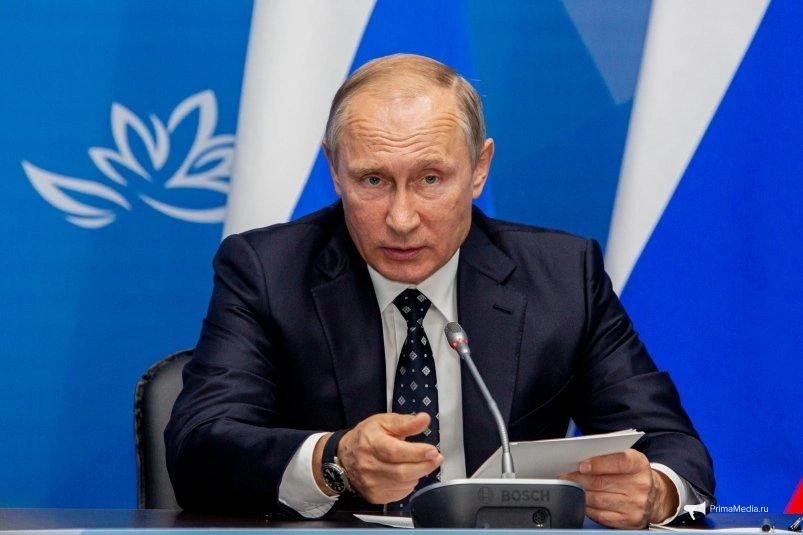 Президент России Владимир Путин на Восточном экономическом форуме (16+) в 2022 году Мария Смитюк, ИА PrimaMedia