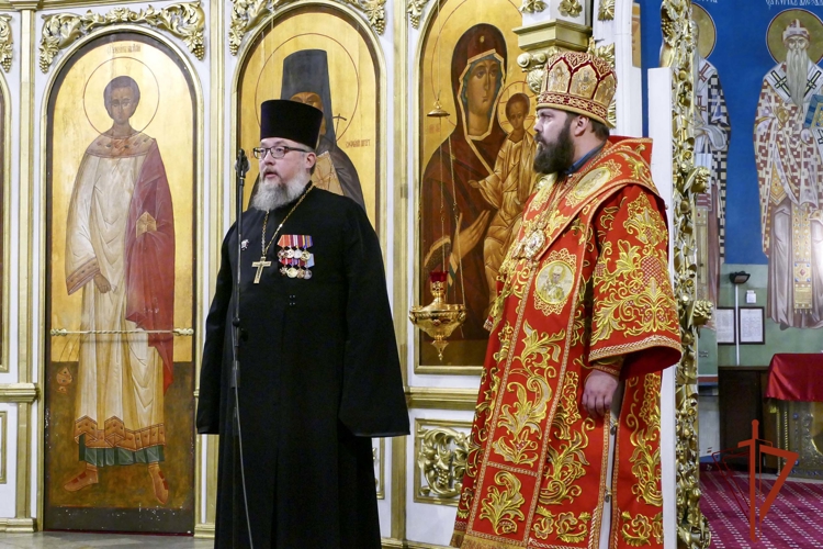 В Кемерове состоялся молебен святому Георгию Победоносцу с участием военного духовенства Росгвардии