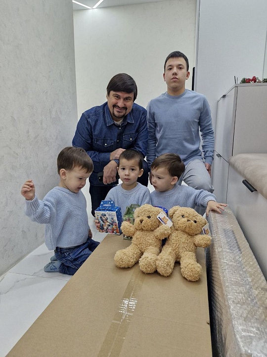 Чудо под Новый год: Альберт Комахидзе исполнил детские мечты