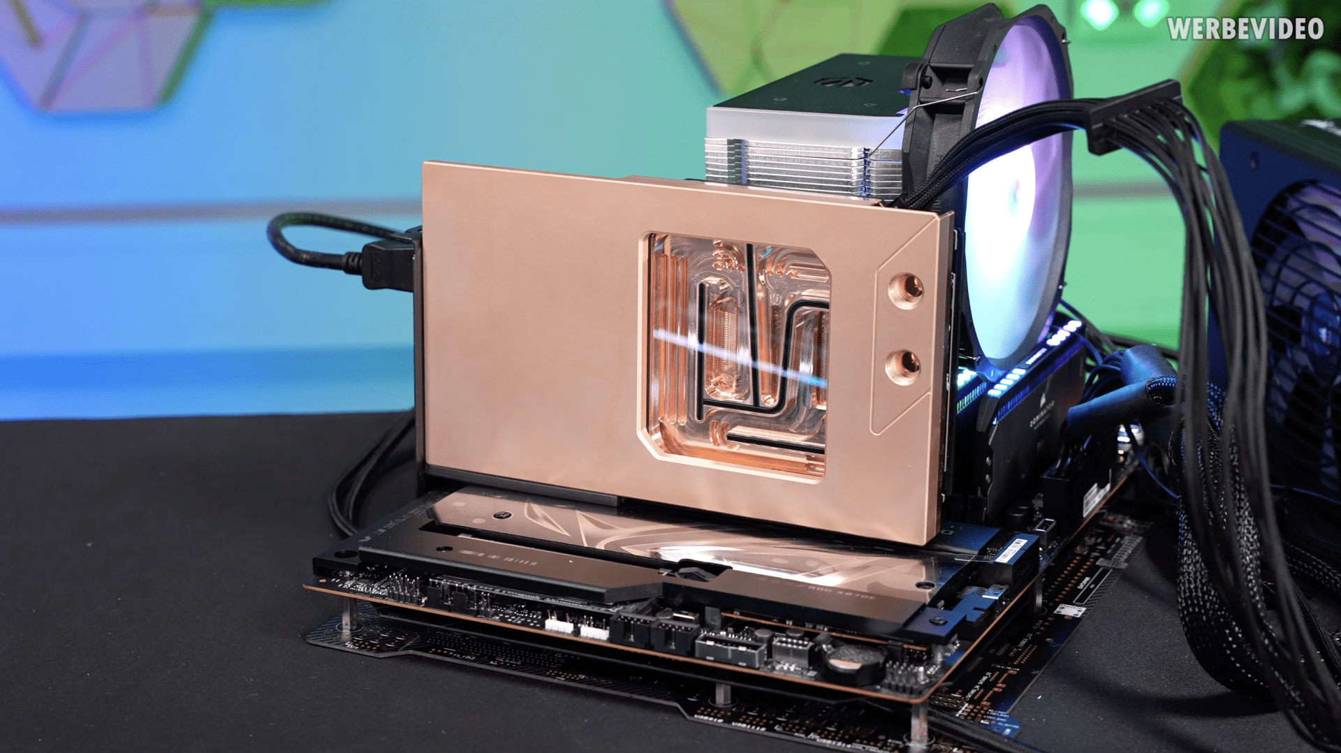 Thermal Grizzly GeForce RTX 5090 FE Wasserkühler-Prototyp
