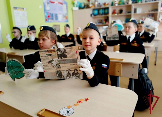 Росгвардейцы рассказали приморским школьникам о подвиге жителей блокадного Ленинграда