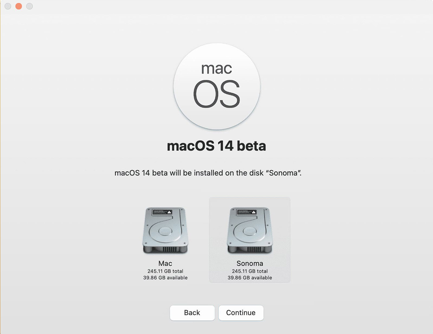 Mac os sonoma 14.4