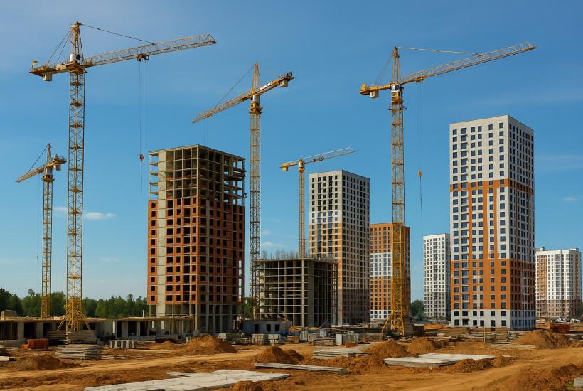 Строительство новостроек в Москве