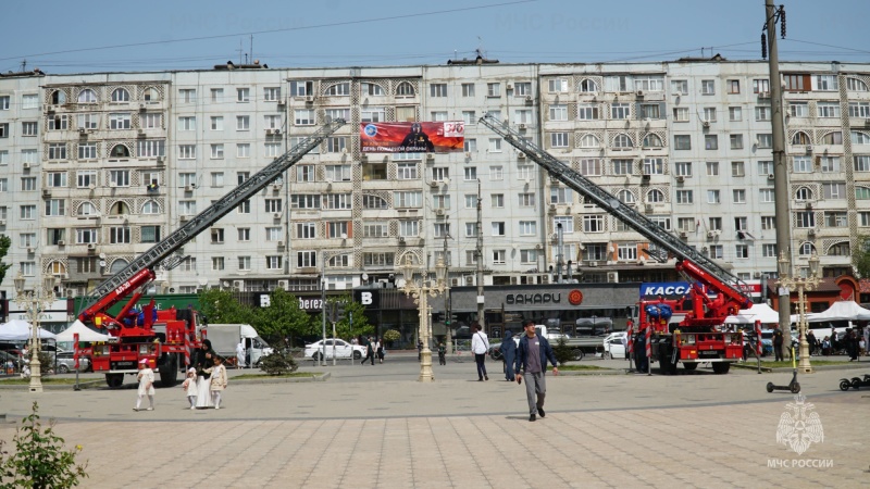 Масштабное мероприятие, посвященное 375-летию пожарной охраны России