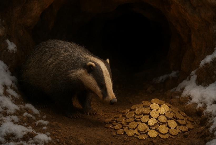 Барсук и клад