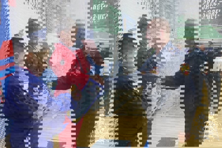 Представитель Росгвардии принял участие в открытии чемпионата по универсальному бою в Липецке