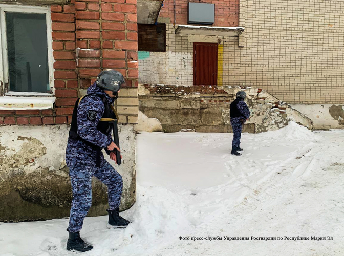 Личный состав Управления Росгвардии по Республике Марий Эл принял участие в антитеррористическом учении 