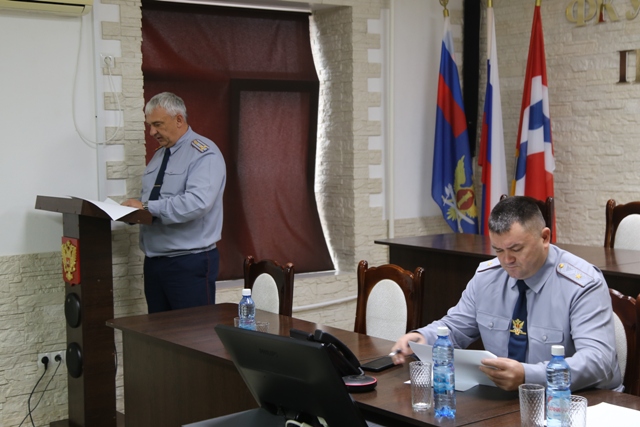 На базе ЛИУ-2 УФСИН России по Омской области начался учебно-методический сбор по организации тылового и энергетического обеспечения