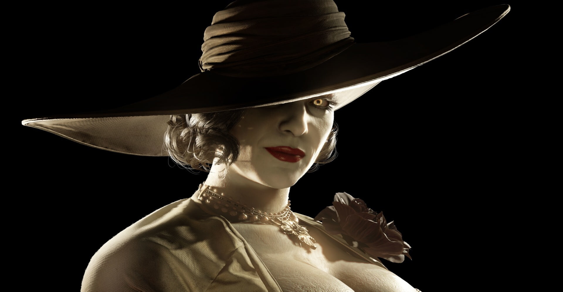 Высокая леди-вампир: кто сыграл Леди Димитреску в Resident Evil Village.