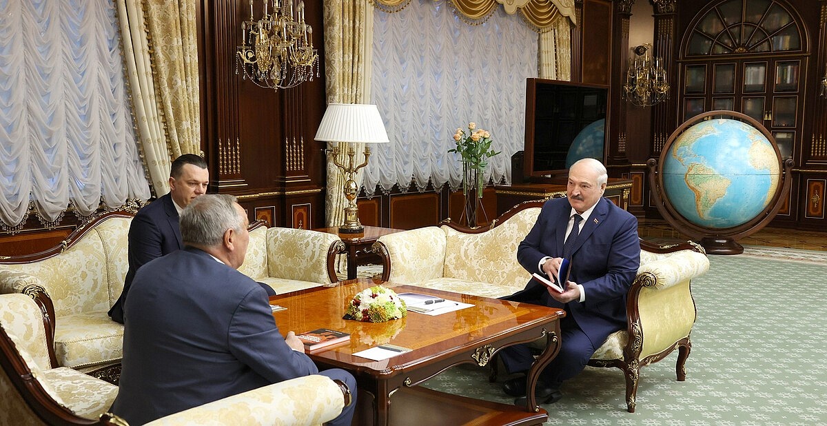 Шамиль Тарпищев встретился с президентом Республики Беларусь