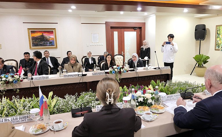 В рамках визита в Республику Индонезия делегация Совета Федерации провела ряд встреч