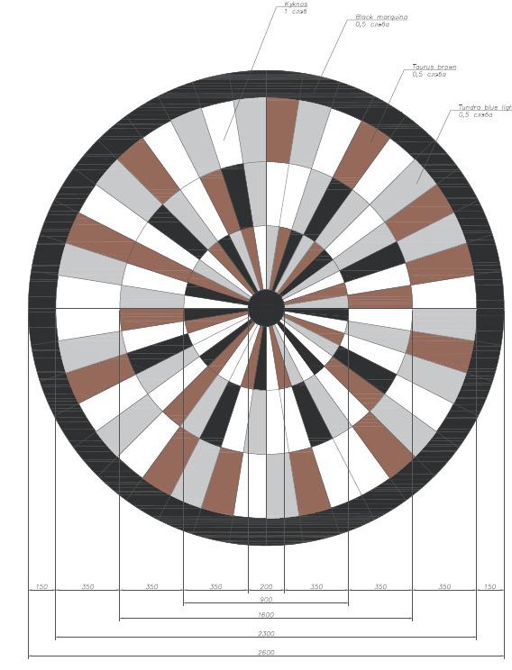 Эскиз мраморного пола в доме Филиппа Киркорова