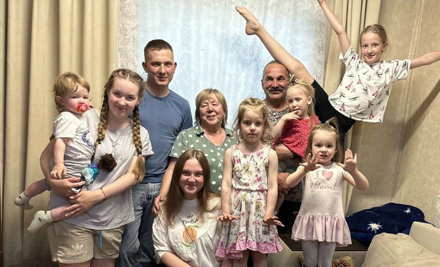 В Унинском районе семья Мальцевых признана «Золотой семьей»