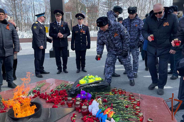 Росгвардия принимает участие в мероприятиях, посвященных Дню Великой Победы на Урале