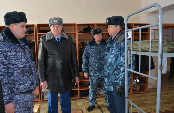 Заместитель прокурора Зауралья Алексей Волков посетил ИК-2 УФСИН России по Курганской области