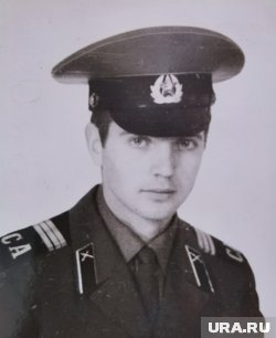 Александр Репин во время службы в армии