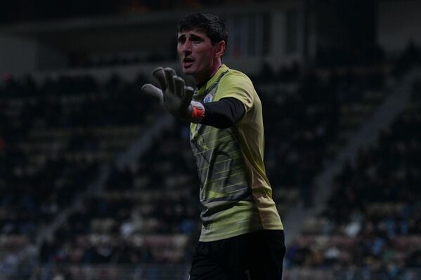 Еще в первом тайме сухумская команда забила второй гол. Гол забил Эмир Джопуа. - Sputnik Абхазия