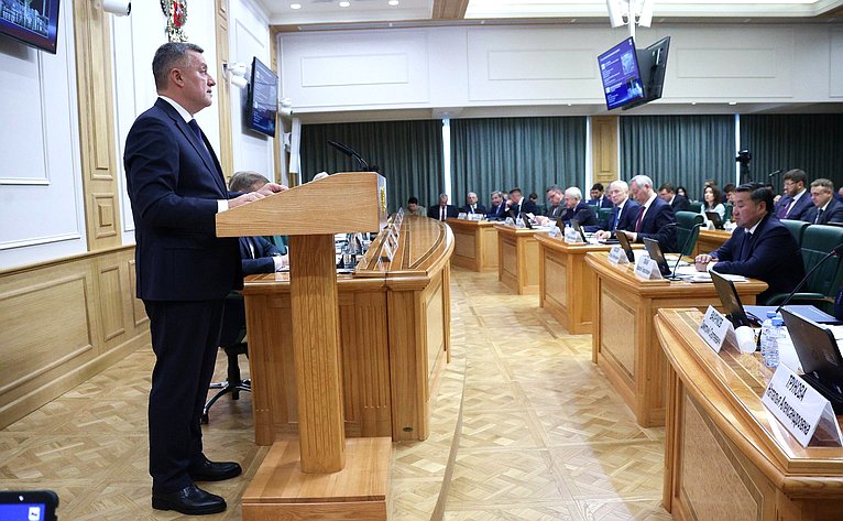 Заседание Совета по вопросам развития Сибири при Председателе Совета Федерации