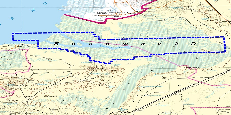 КазМунайГаз активизирует ГРР на участке недр Болашак, частично расположенном в акватории Каспия