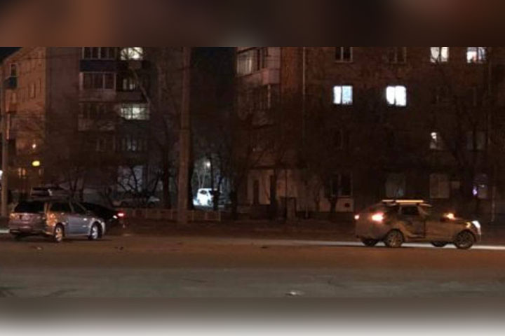 В Абакане ещё одна авария на Пушкина: ранен пассажир «Лады» 