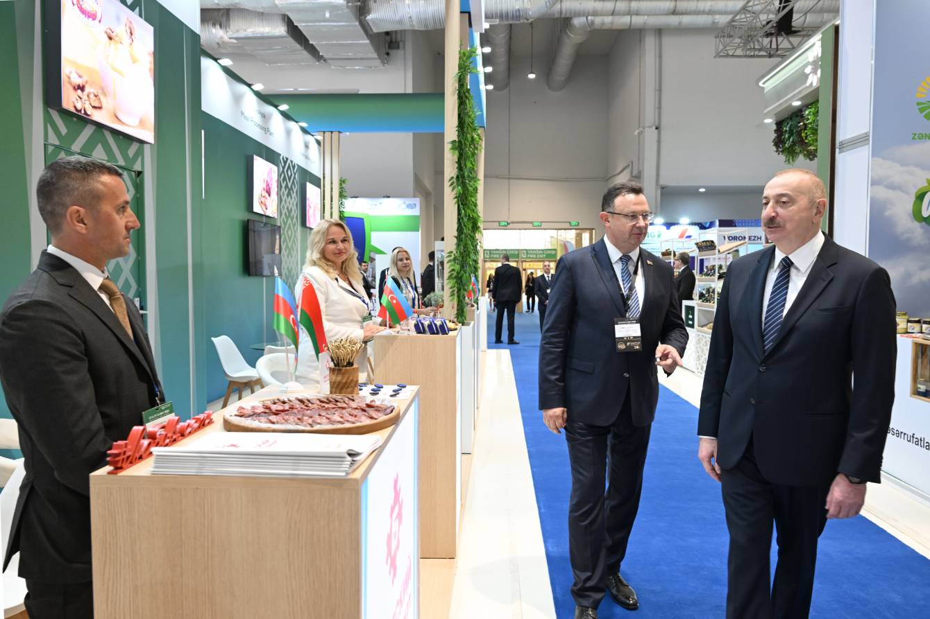 Белорусская экспозиция презентована на юбилейной выставке InterFood Azerbaijan в Баку 