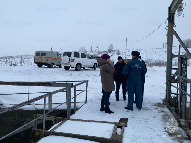 В Киреевском районе сотрудники МЧС проводят подготовку к прохождению паводковых вод