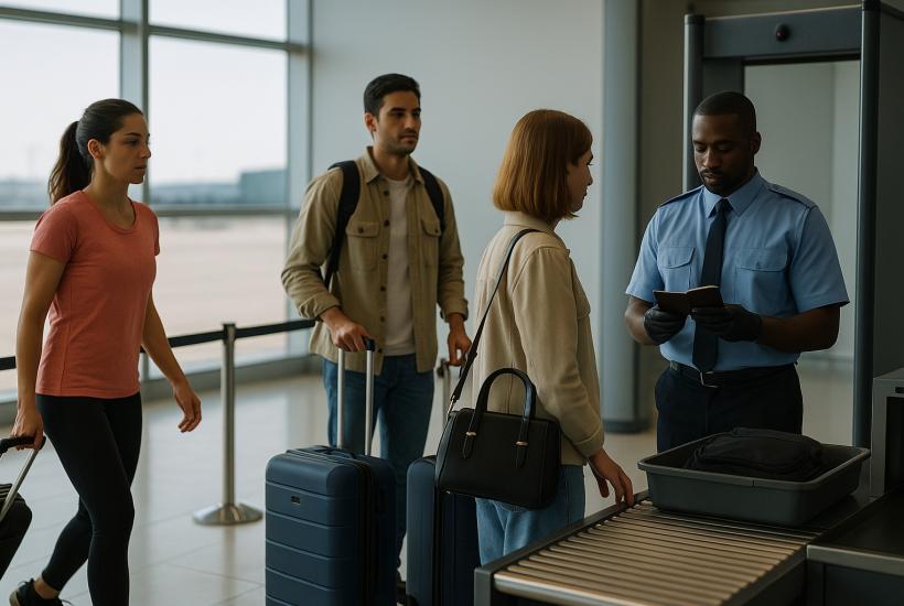 Контроль багажа в аэропорту