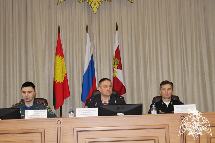 В Управлении Росгвардии по Липецкой области подвели итоги служебно-боевой деятельности за 2025 год