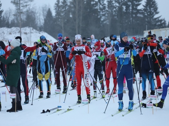 Зрелищные лыжные гонки состоялись на “Кургане” в Петрозаводске