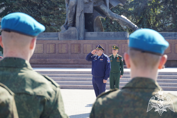 В Костроме представитель Росгвардии принял участие в областном конкурсе «Смотр строя и песни «Плац-парад»