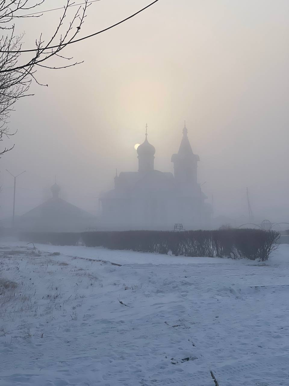 Аномальные Морозы в Забайкалье.