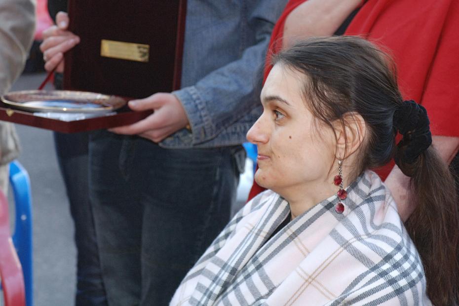 Дочь актера Алексея Баталова Мария во время закрытия V Фестиваля отечественного кино «Московская премьера»