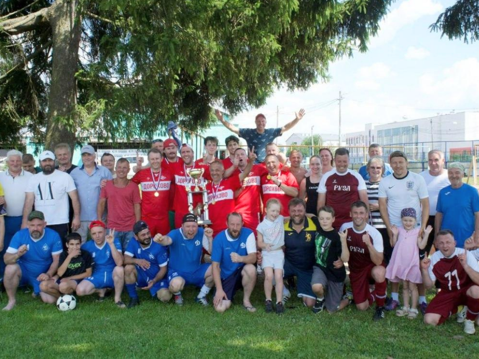 В поселке под Рузой прошли соревнования по мини-футболу и стритболу