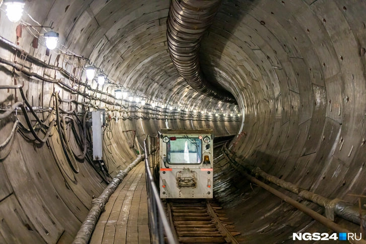 Мы фотографировали старые тоннели красноярской подземки