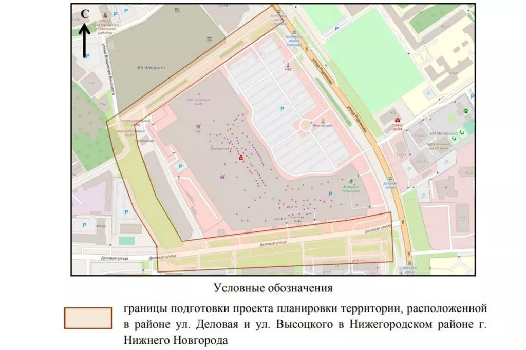 Схема тц фантастика нижний новгород