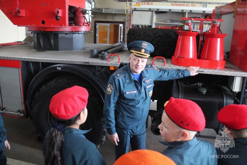 Первый раз в кадетский класс