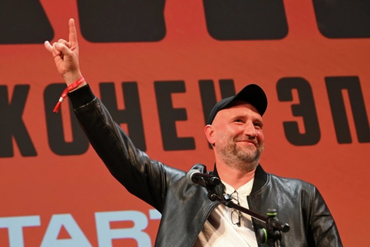 Режиссер Юрий Быков на премьере сериала «Лихие. Глава вторая»