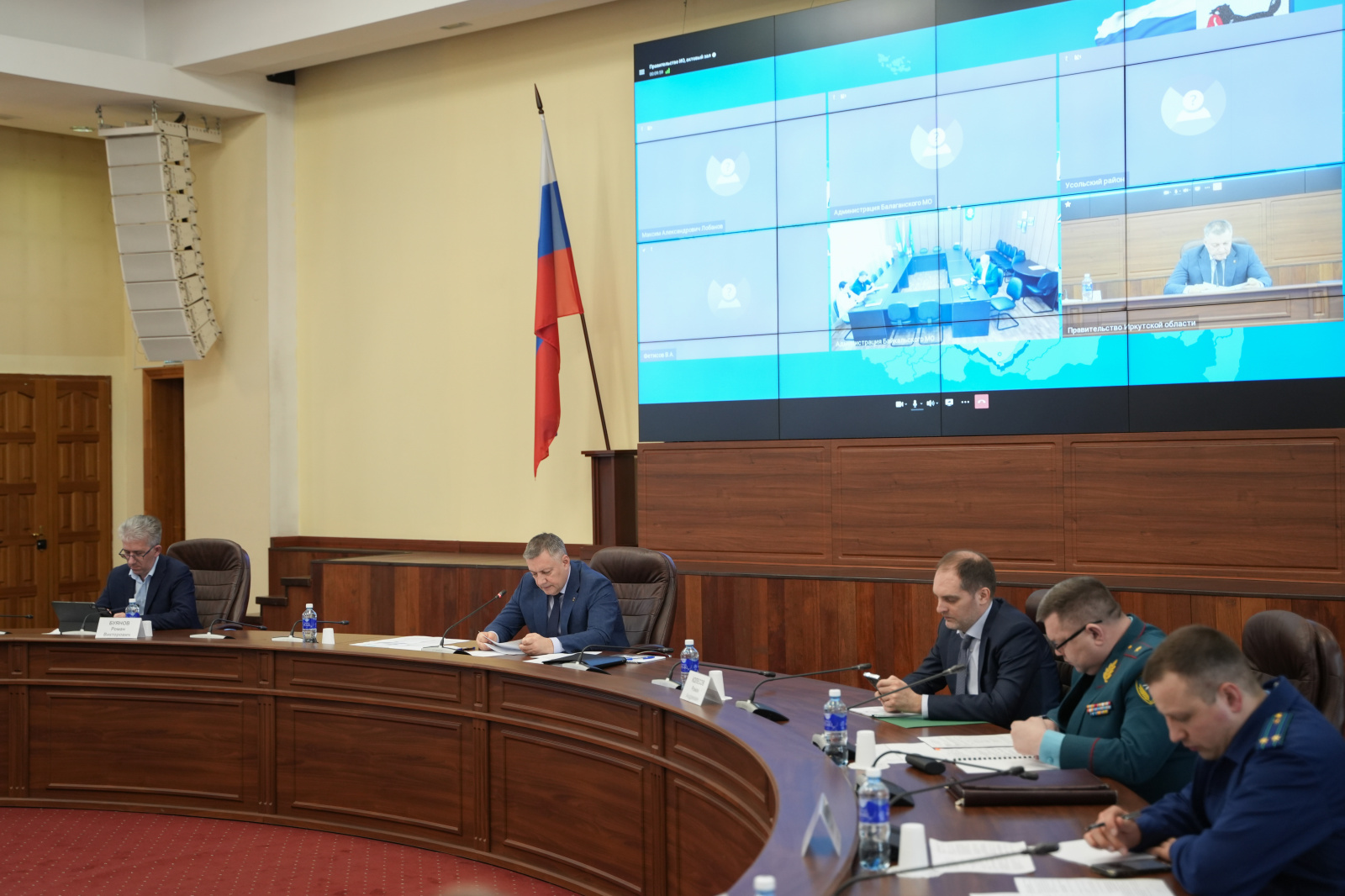 Прогнозы на паводкоопасный период и селезащиту Слюдянского района рассмотрели на заседании КЧС