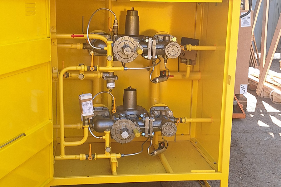 Группа компаний «Газовик» осуществила поставку газорегуляторного пункта шкафного типа ГРПШ-04-2У1