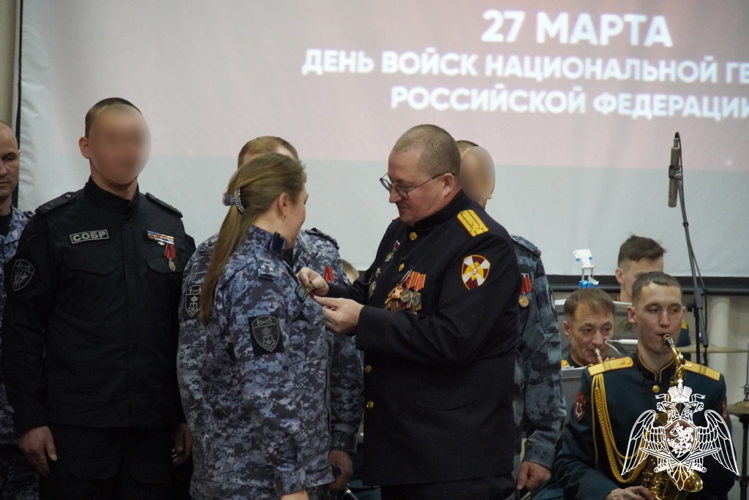 Торжественное мероприятие, посвященное Дню войск национальной Российской Федерации, состоялось в Управлении Росгвардии Чувашии